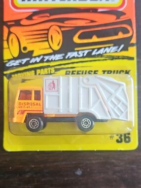 NWT 1994 Matchbox Refuse Truck
